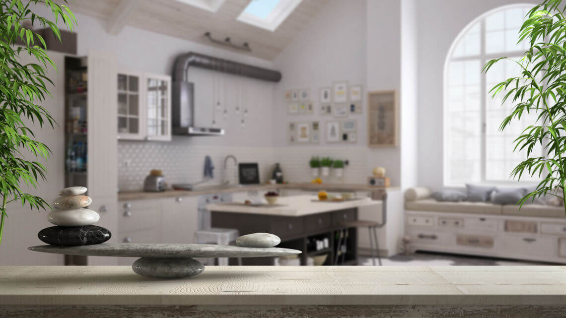 Decoracion cocina Feng Shui