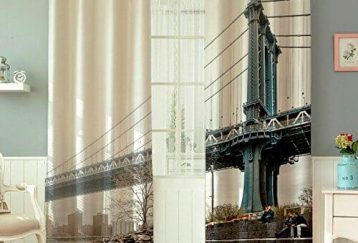 Cortinas puente Manhattan
